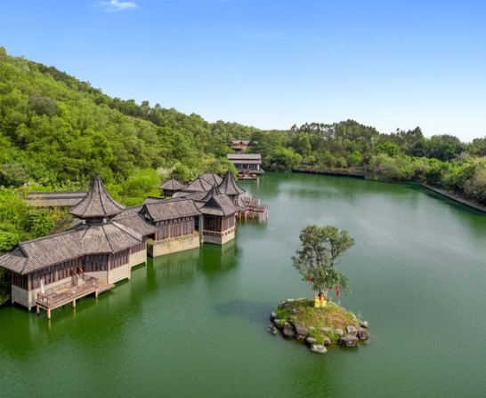 惠州中海汤泉度假村湖景餐厅