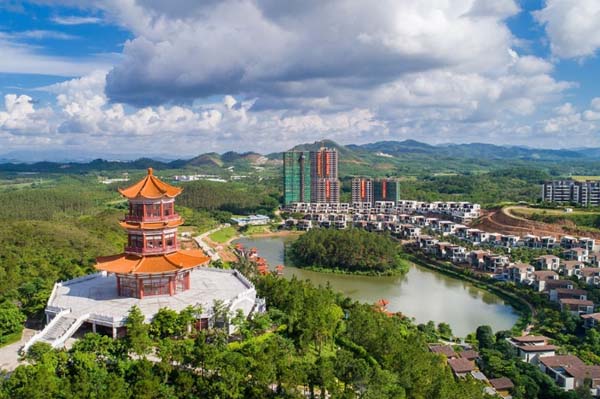 台山颐和温泉城度假区外景