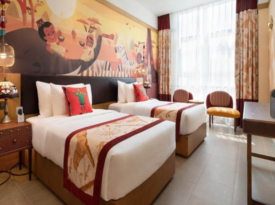 中国海南海花岛度假区欧堡酒店海景双床房