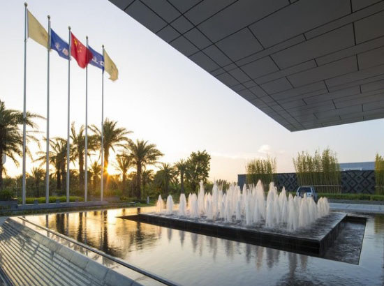 博鳌亚洲论坛东屿岛大酒店前门