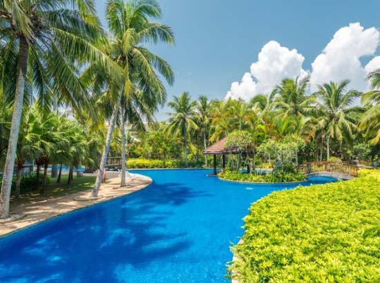 博鳌亚洲论坛会议中心东屿岛度假区室外泳池