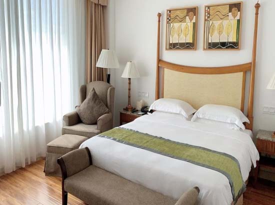 博鳌亚洲论坛会议中心东屿岛度假区双卧室豪华套房客厅(金海岸大酒店)