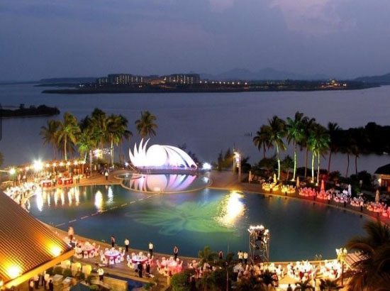 琼海博鳌亚洲论坛金海岸温泉大酒店水上乐园