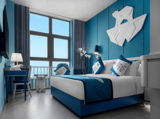 海花岛欧堡度假酒店海景大床房