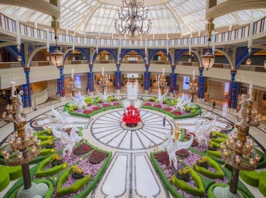 海花岛欧堡度假酒店大堂