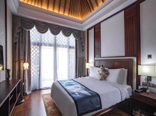 海花岛欧堡度假酒店风情私汤单层别墅（I型单卧）