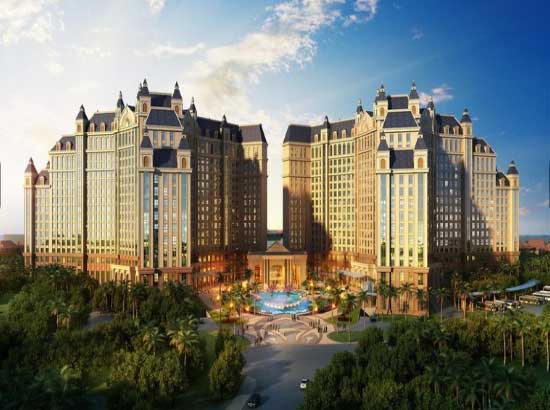 海花岛欧堡度假酒店外观