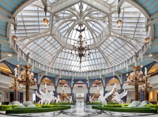 海花岛欧堡度假酒店大堂