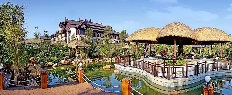 清远勤天熹乐谷温泉度假酒店冬日暖泉亲子乐园