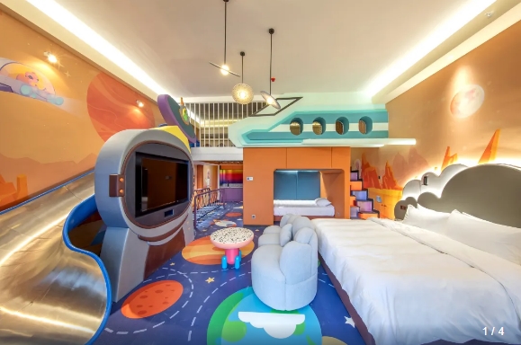 清远勤天熹乐谷温泉度假酒店冬日暖泉亲子乐园