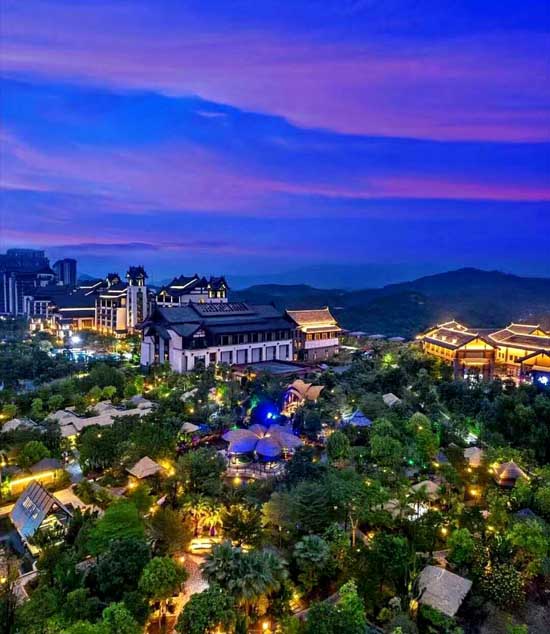 清远勤天熹乐谷温泉度假酒店冬日暖泉亲子乐园